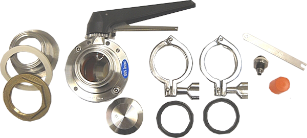 AK4 - Combo Bulkhead Accessory Kit 2.0 in. (Includes BH4, BV4 and SV3)