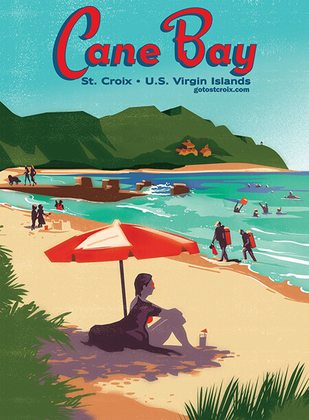 Poster: Cane Bay (Wholesale) Poster: Cane Bay (Wholesale)