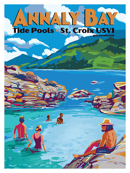 Poster: Annaly Bay Tide Pools (Wholesale)