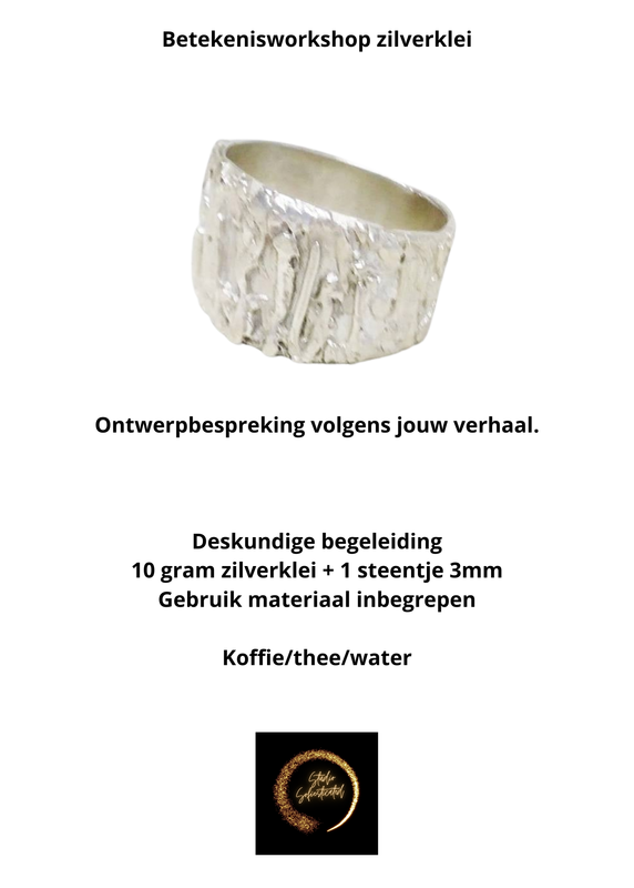 betekenisworkshop zilverklei 'ring' (1p workshop)