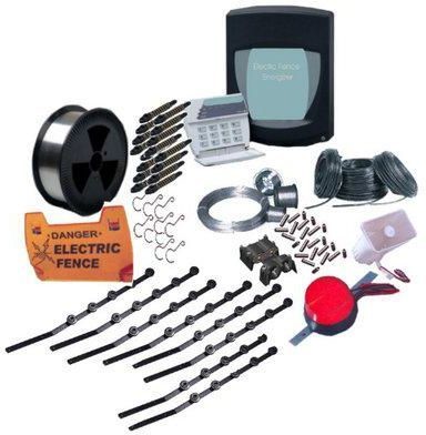 Electric fence Kit with Fiber Glass Poles