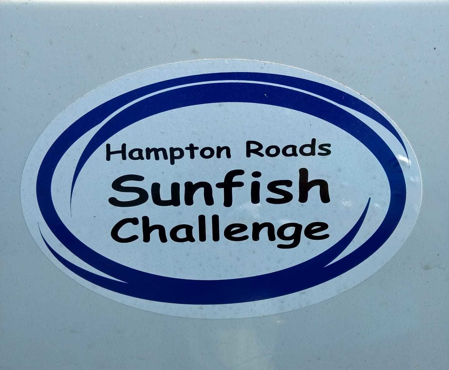 Hampton Roads Sunfish Challenge Sticker Hampton Roads Sunfish Challenge Sticker