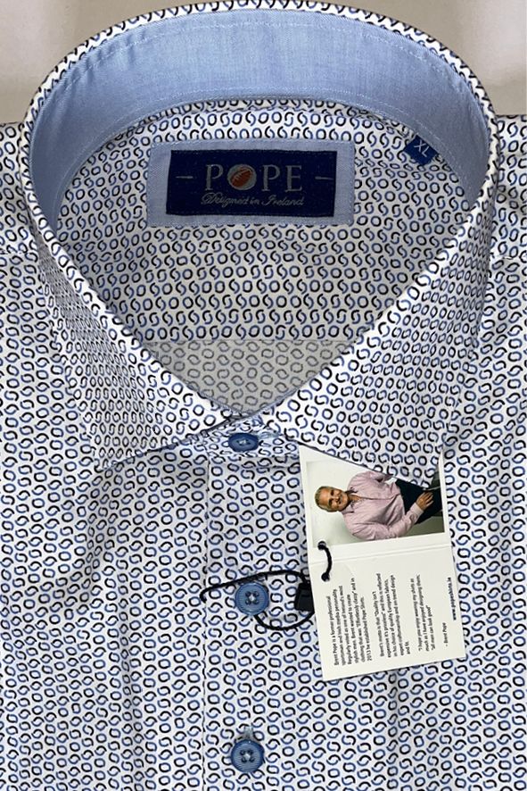 Blue and White  Pattern