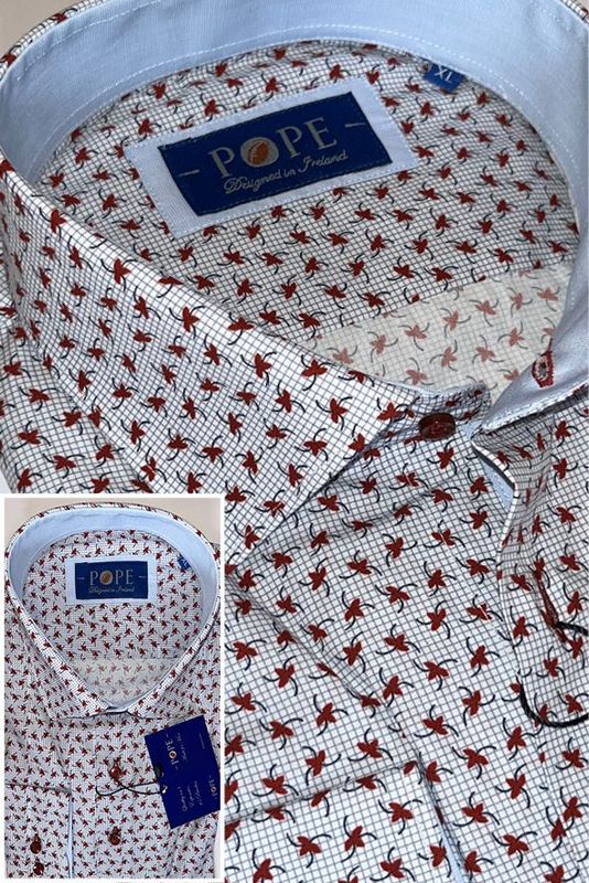 Red & White Flower Pattern Red & White Flower Pattern