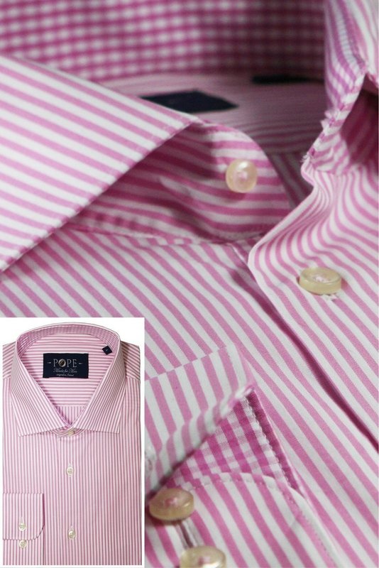 Pink Pin Stripe