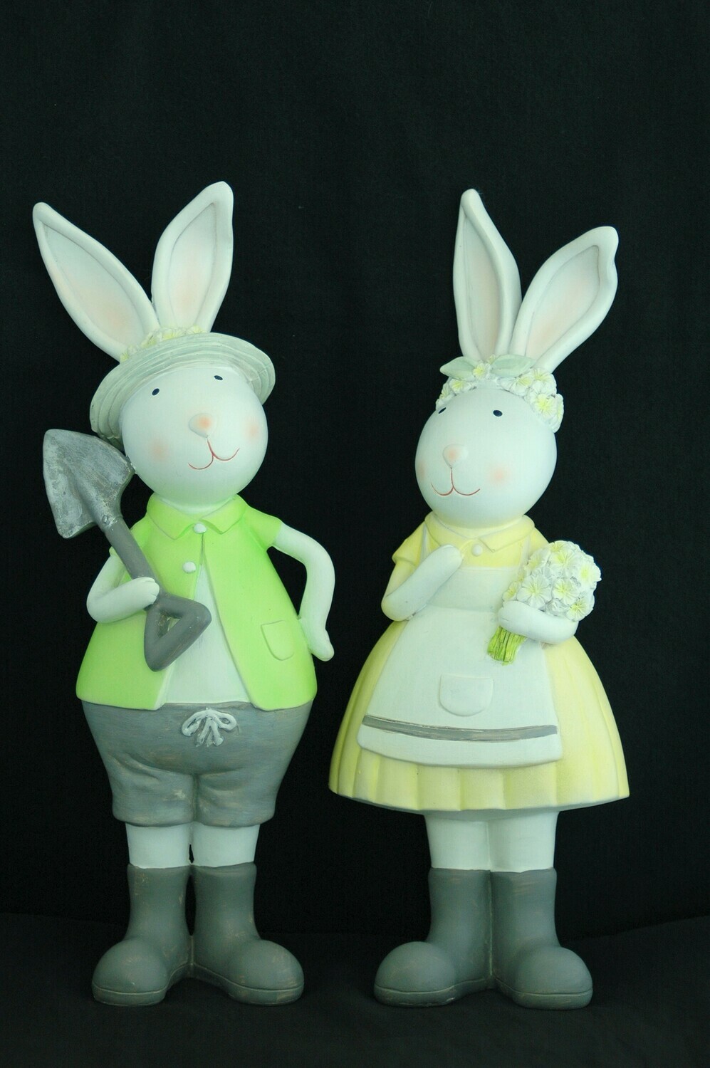 Hase 32cm, polyresin, m. od. w.