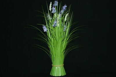 Lavendel-Gräser Busch 50cm, lila-grün