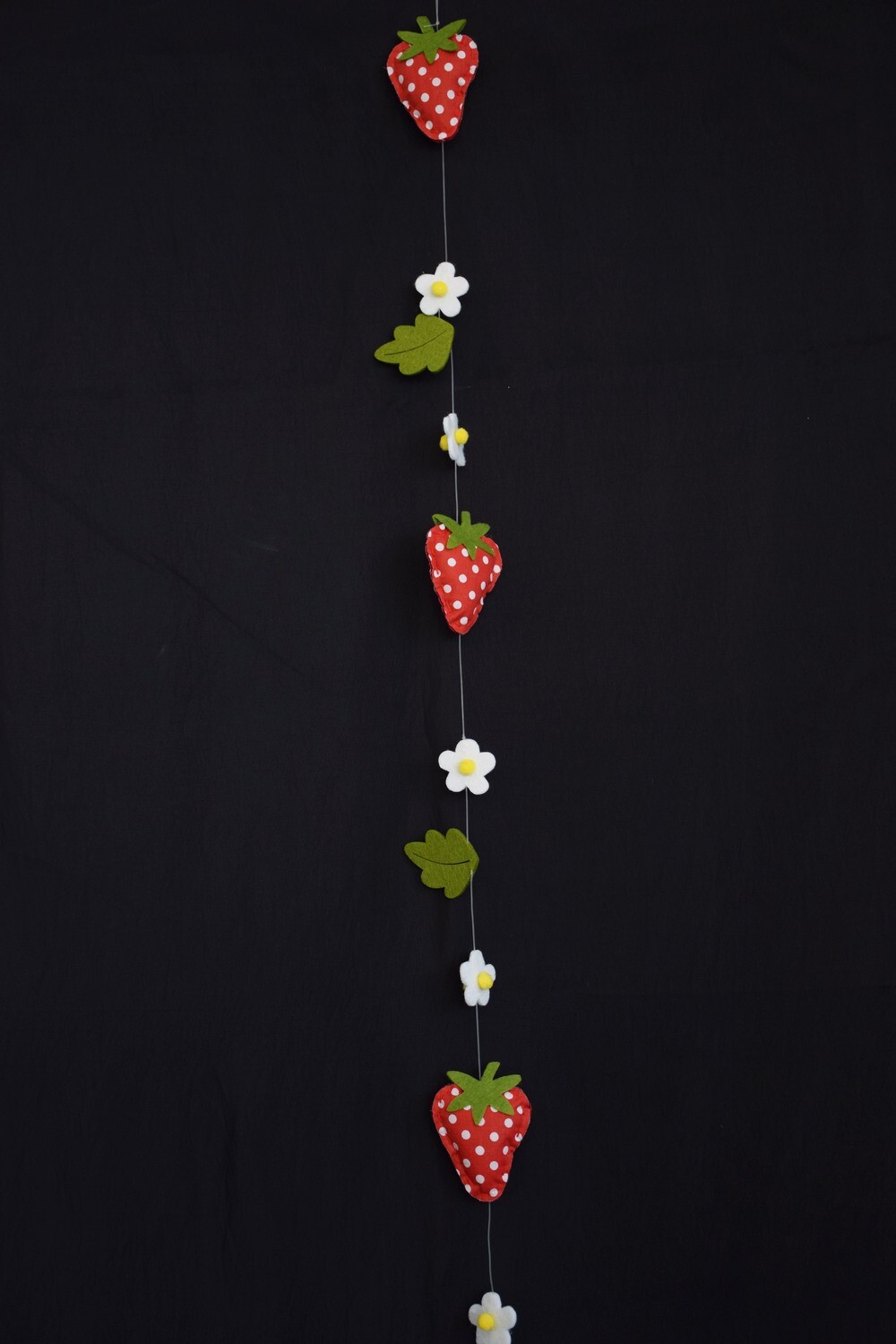 Erdbeer-Girlande 160cm