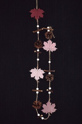 Girlande Herbst Violett