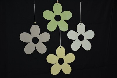 Blume z.Hängen,24cm,Holz