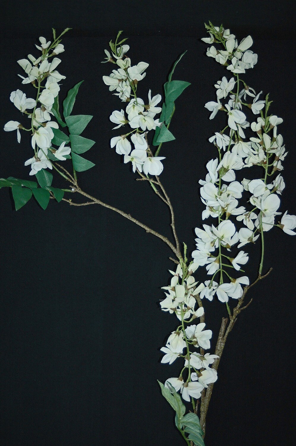Glyzinienast 130cm, weiss