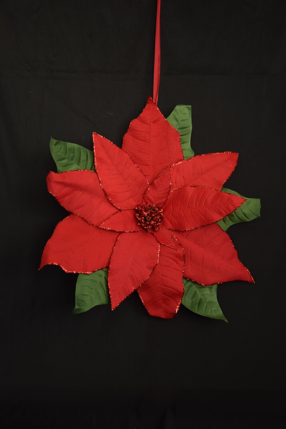 Weihnachtsstern Gigant z. Hängen 60cm, rot