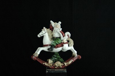 Nikolaus Nostalgie 26.5cm,Poly,rot