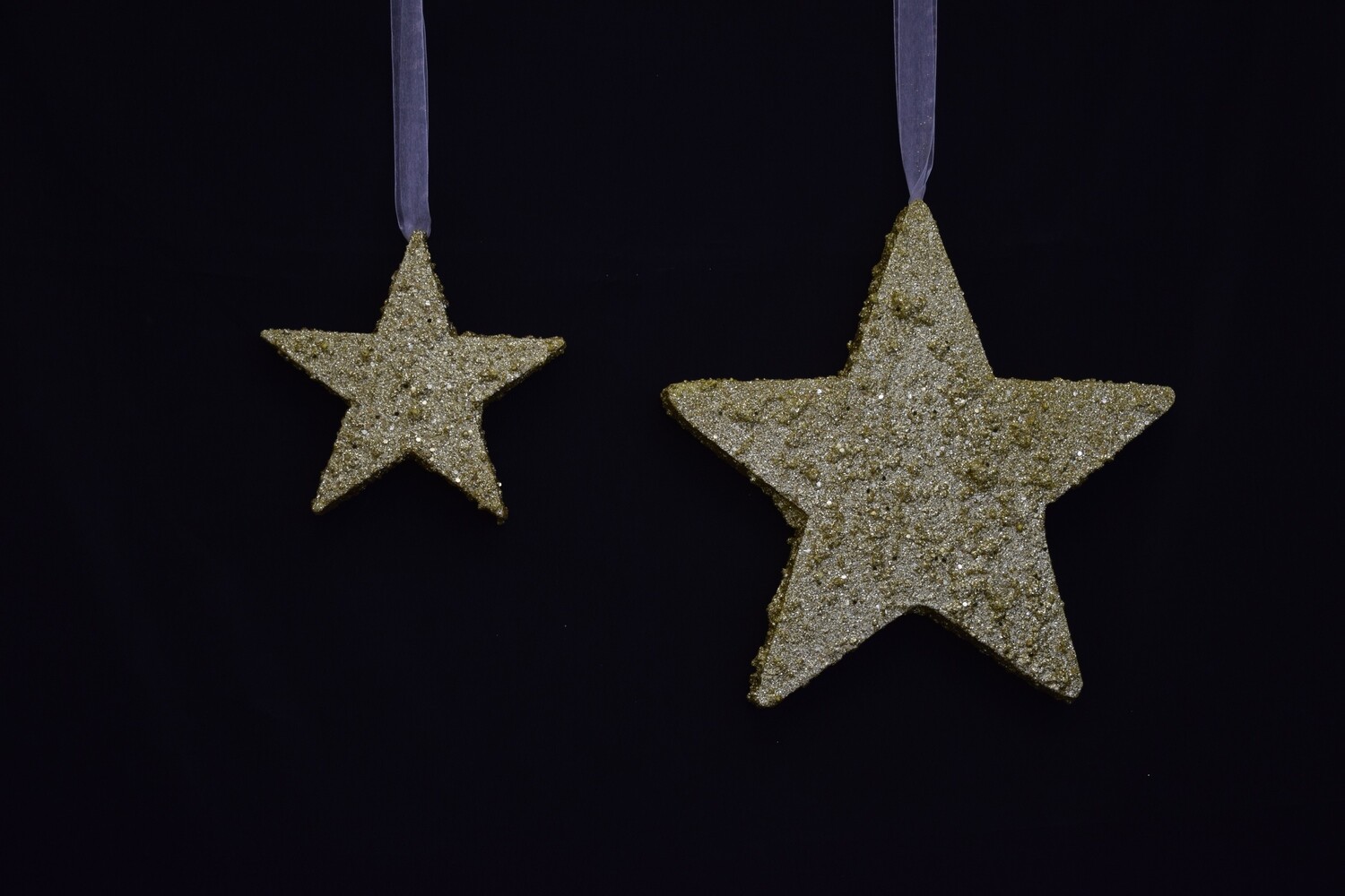 Stern z. Hängen 20/34cm. gold, silber od. rot