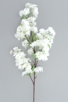 Blütenast 100cm, weiss