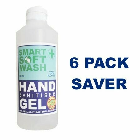 HAND SANITISING GEL 6 x 500ML