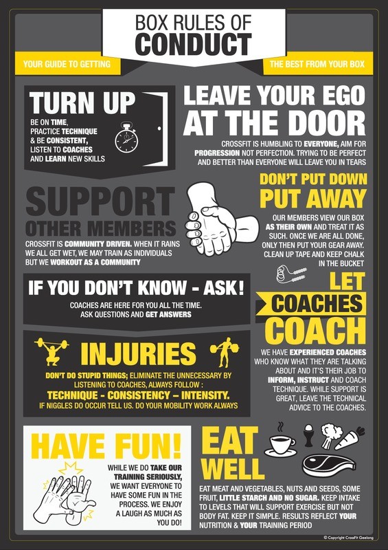 Box Rules Black/Yellow