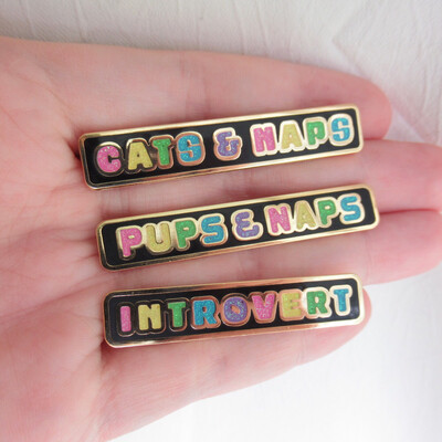 Pups & Naps hard Enamel Pin Pups & Naps hard Enamel Pin
