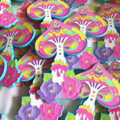 Colorful Nature Premium Art Pin Colorful Nature Premium Art Pin