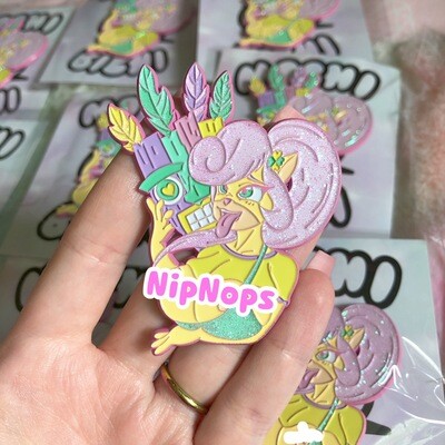 LE25 Ahegao Coco Enamel pin LE25 Ahegao Coco Enamel pin