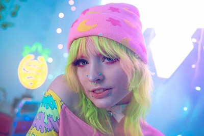 *SALE* A Kawaii Moonie Woven Beanie *SALE* A Kawaii Moonie Woven Beanie