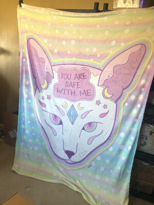 Pre-Order - Safe With Me Microfleece Blanket Pre-Order - Safe With Me Microfleece Blanket