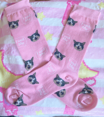 Feed Me (Featuring Pancake)- Women’s Socks Feed Me (Featuring Pancake)- Women’s Socks