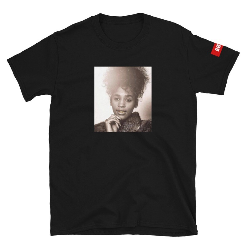 Whitney Houston Gold Edition Short-Sleeve Unisex T-Shirt