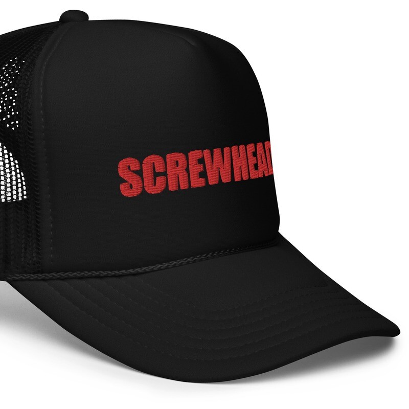SCREWHEAD Foam trucker hat