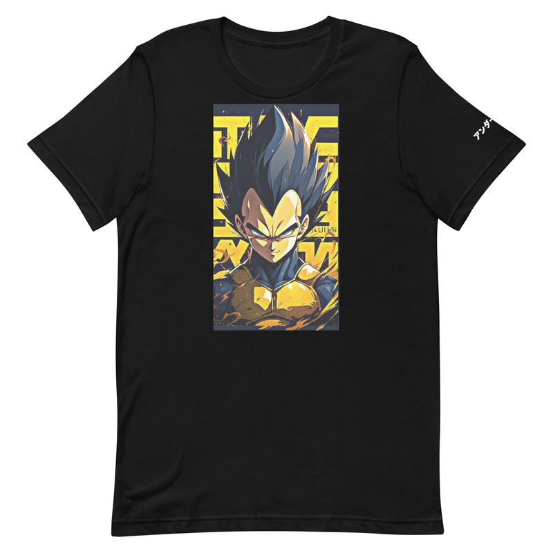 Vegeta Gold Unisex t-shirt