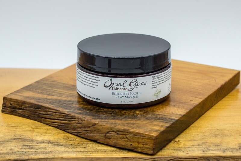 Blueberry Kaolin Clay Masque-8 oz Back Bar