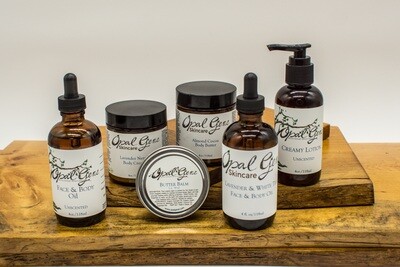 Body Oils, Creams, Butters & Lotions