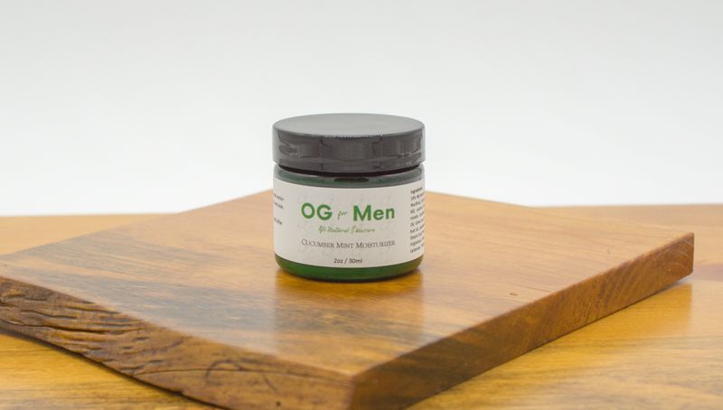 Cucumber Mint Moisturizer with Zinc Oxide 2 oz 59 ml