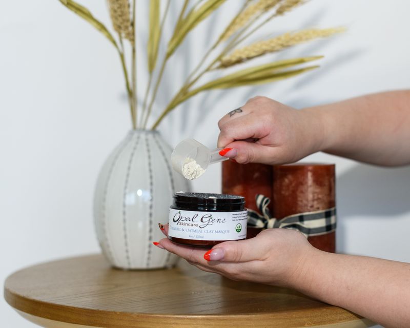 Turmeric & Oatmeal Clay Masque