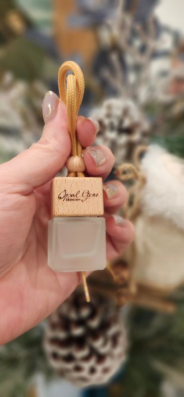 Wood & Glass Hanging Car Oil Diffuser