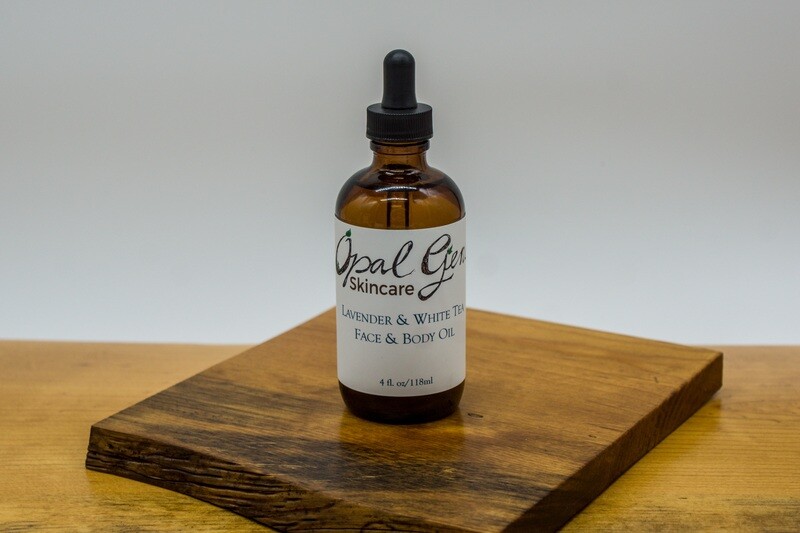 Lavender and White Tea Face and Body Oil