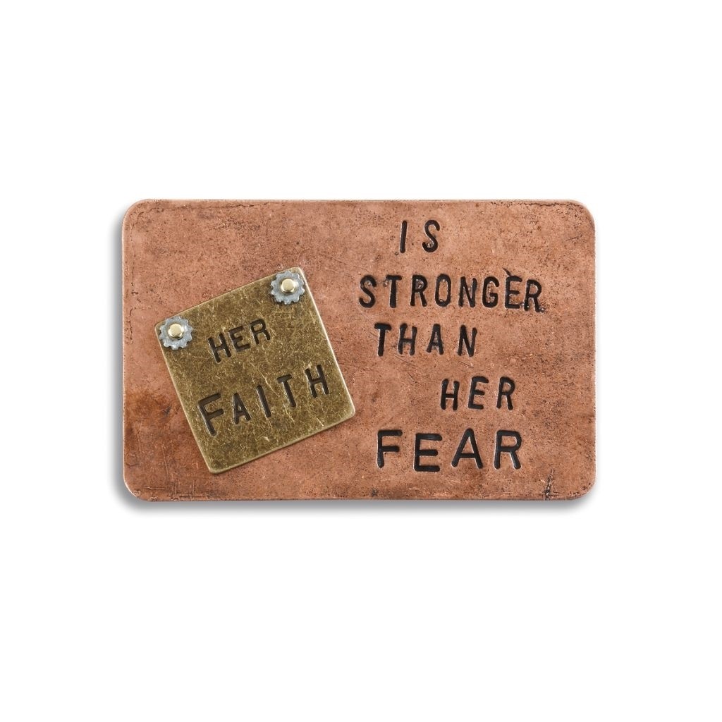 HER FAITH IS STRONGER INSPIRE CARD