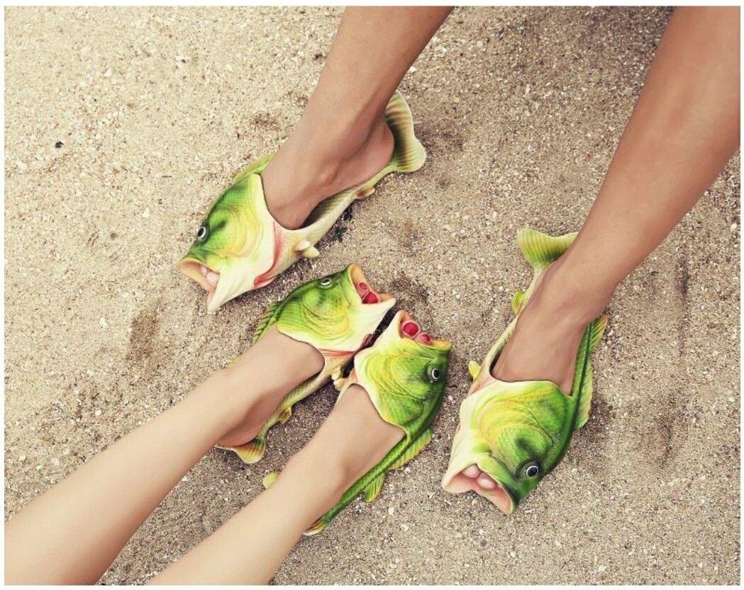 Fish slippers