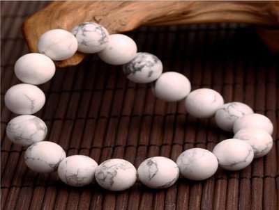 Natural white stone beads Bracelet