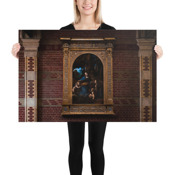 Da Vinci&#39;s Virgin of the Rocks — The National Gallery Version, up close