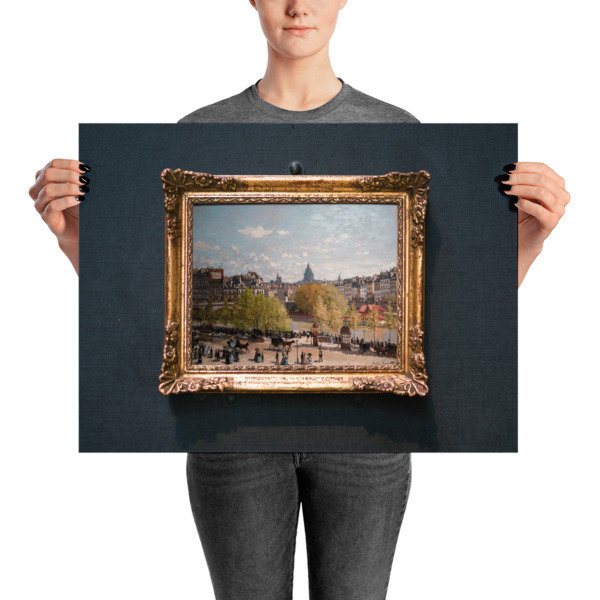 City Sights — Along the Seine, Size: 18×24