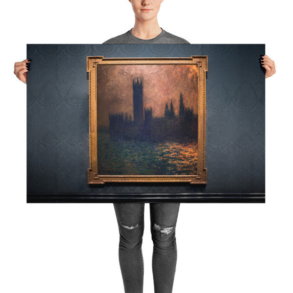 Blue Houses — Bronzed Amber