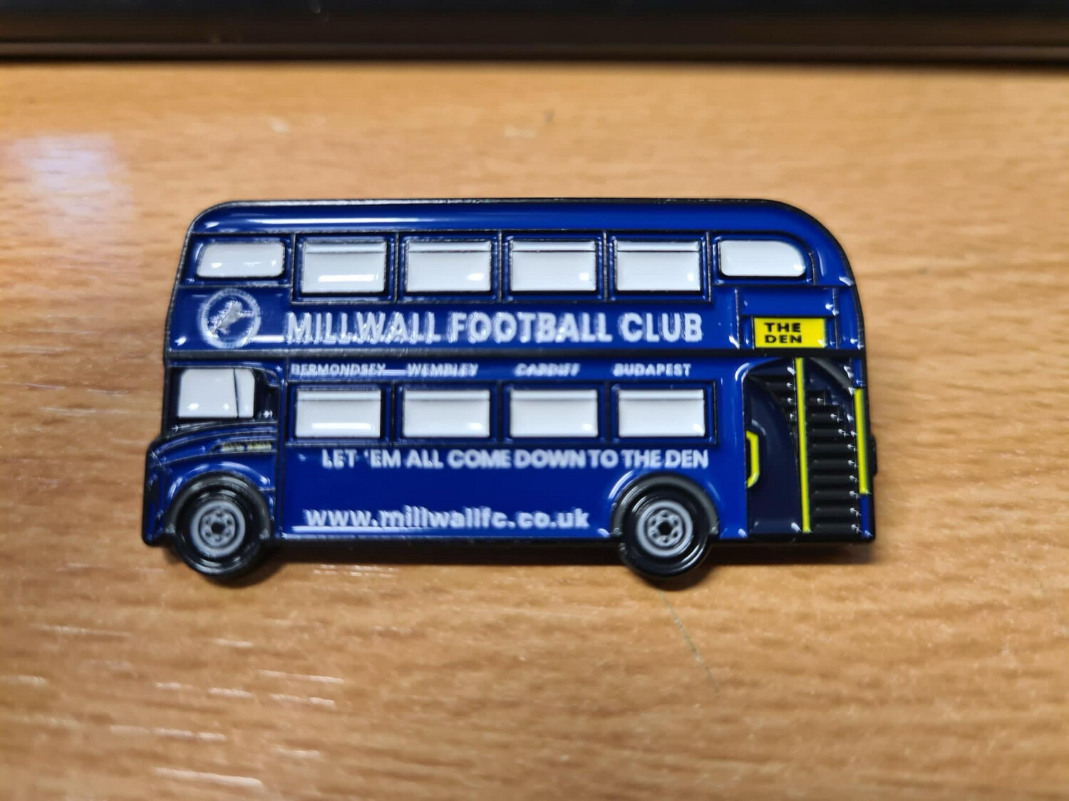 Blue Bus Badge