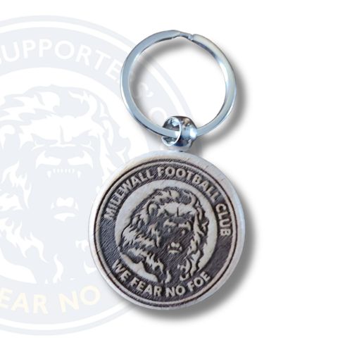 MFC Round Wooden Keyring