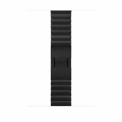 Блочный ремешок для Apple Watch 42mm/44mm Link Bracelet (Черный космос)
