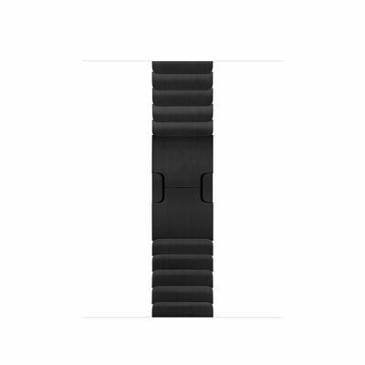 Блочный ремешок для Apple Watch 38mm/40mm Link Bracelet (Черный космос)