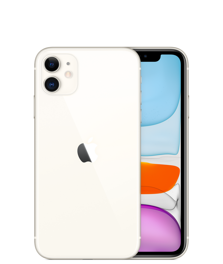 Смартфон Apple iPhone 11 128GB, белый, Slimbox