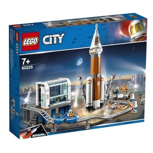 Конструктор LEGO City 60228 Ракета для запуска в далекий космос и пульт управления запуском