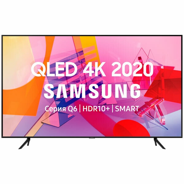 Телевизор QLED Samsung QE75Q60TAU 75" (2020), черный
