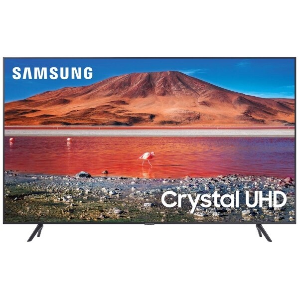 Телевизор Samsung UE65TU7090U 2020 LED, HDR, черный/серебристый